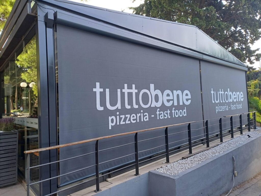 tuto bene bocno zatvaranje tendacom