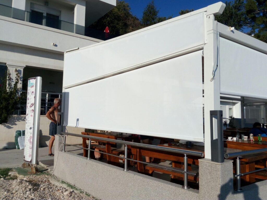 bocno zatvaranje tendacom