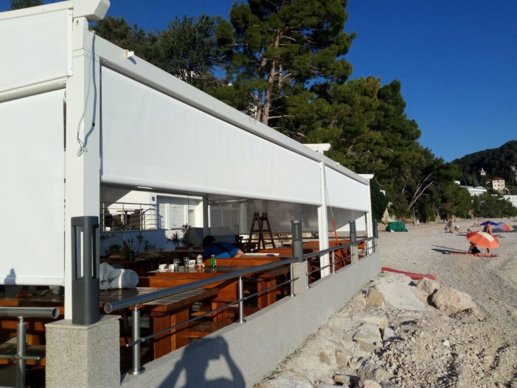 bocno zatvaranje protiv hladnoce tendacom