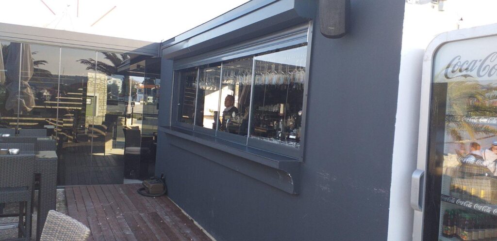 Bocno zatvaranje tendacom