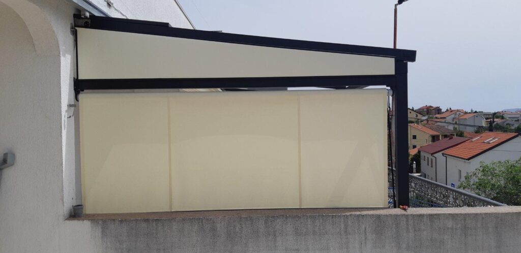 bocno zatvaranje tendacom