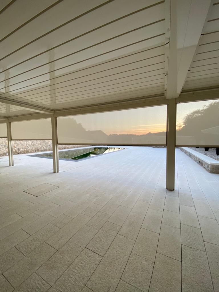 predivnop bocno zatvaranje tendacom 